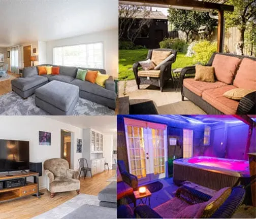 Hot Tub Haven: 3 bed/2bath, 4.2 miles to Hayward - Image 1