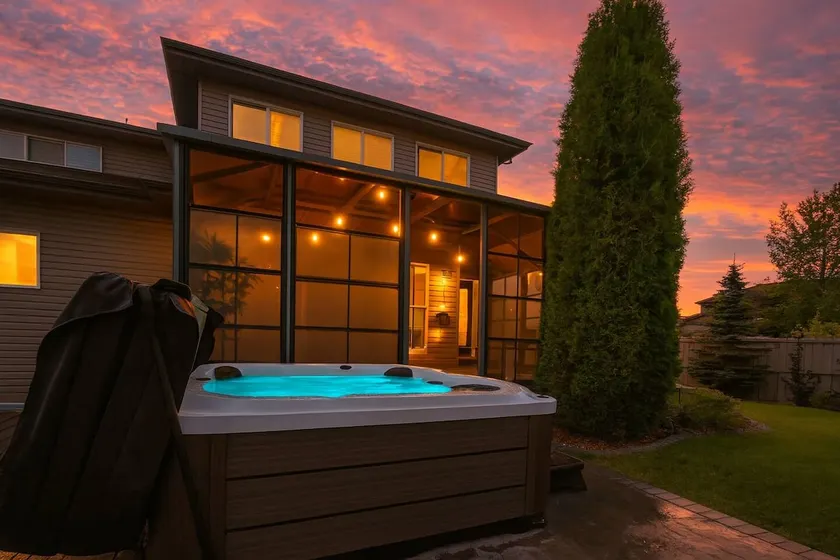 *Bright Luxury Home*Hot Tub* AC* Sunroom*King Bed* - Image 1