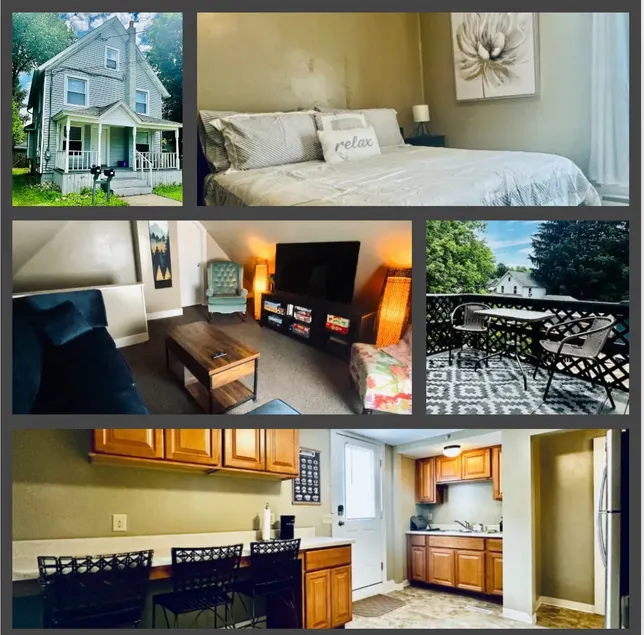 Comfy private 2-bedroom walkable to SUNY Cortland - Image 1