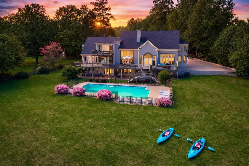 Luxury Lakefront Retreat with Pool, Kayaks, Arcade - Image 1