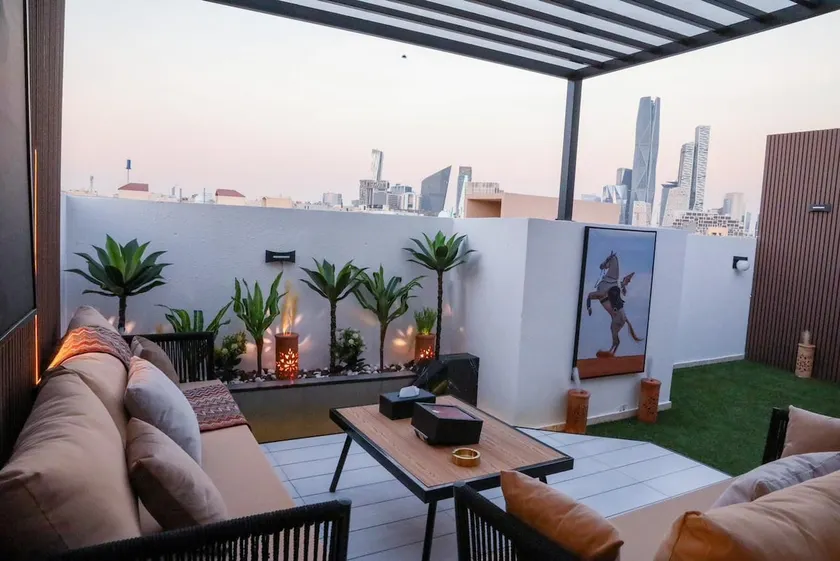 Apartment with a charming view of KAFD, and a private session with the projector - Image 1