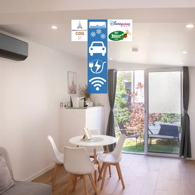 Ground floor - Meaux - Air conditioning* - Quiet - Parking - Image 1