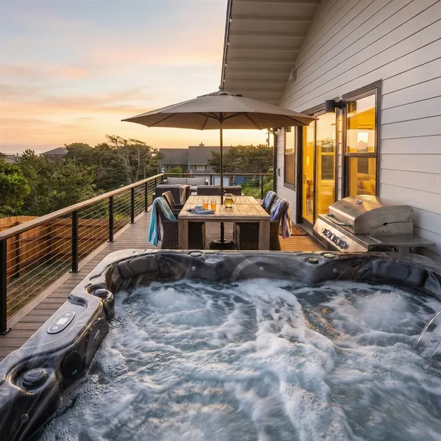 Steps to Beach | Hot Tub + Game Room | Sleeps 11 - Image 1