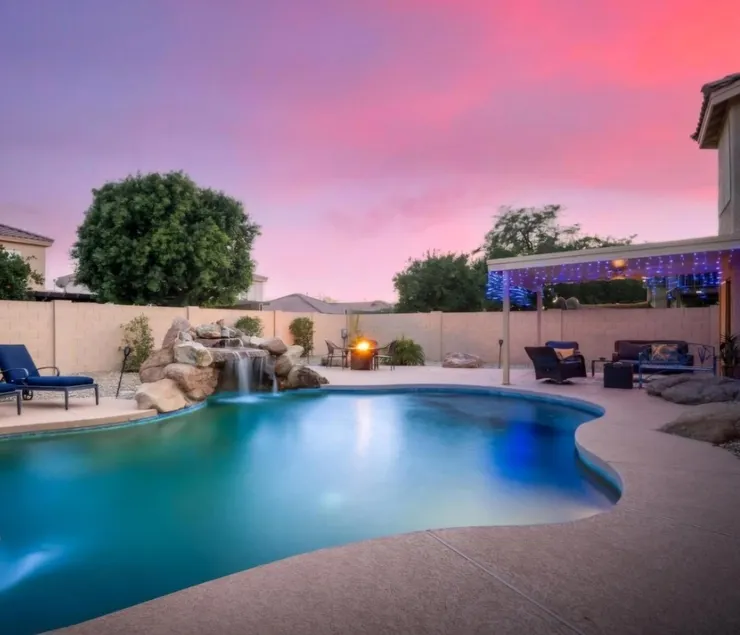 The Sunshine House Heated Pool / 83” TV-Game Room - Image 1