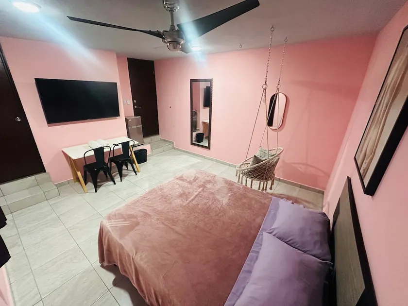 Columpio Loft, Queen Bed, Roku TV65 Netflix, Wifi - Image 1