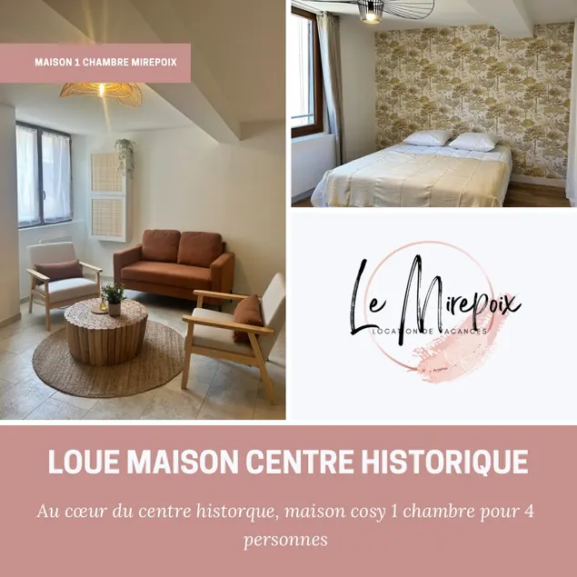 House in the historic center of Mirepoix for 4 people - Image 1