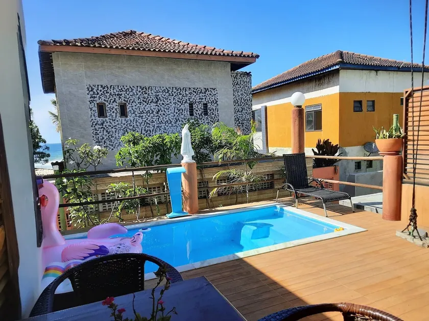 Beachfront Chalet with Private Pool and Balcony - Image 1