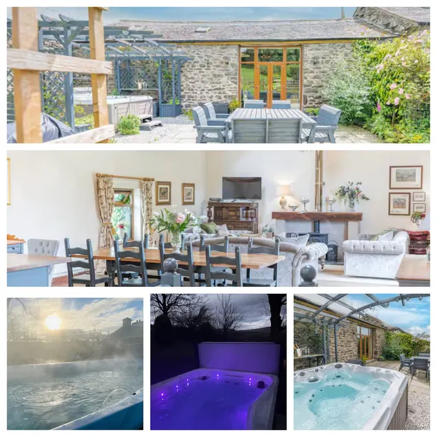 Lake District Barn Hot Tub & SwimSpa Sleeps 8 - Image 1