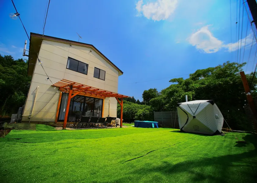 80 sqm garden & BBQ & sauna/15 tatami living room & 130 type projector/Nikko Toshogu 25 min/capacity 11 - Image 1