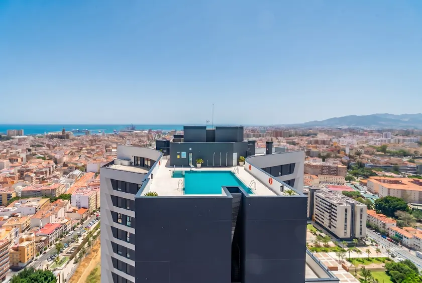 Cubo's Urban Sky Malaga Apartment West View 5 / urban / aircondition / gratis wifi / fælles pool - Image 1