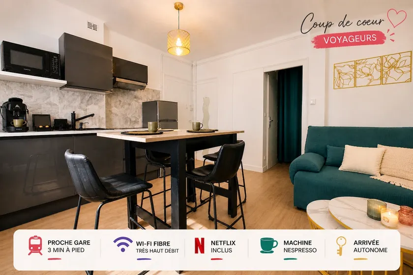 Appartement COSY Gare Chateaucreux - Image 1