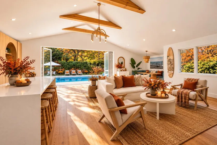 Chic SH Villa with Pool hot tub Sauna Gym Fire pit - Image 1