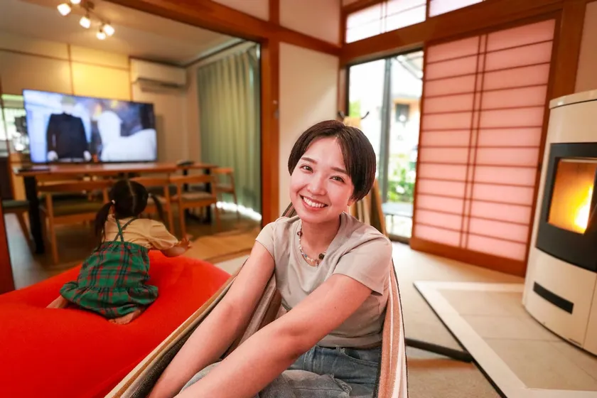 Fishing pond, Glass Ski 3 minutes by car, 75 TV, Yogibo, Pellet stove, Kawaguchiko, Yamanakako, Fujikyu Highland - Image 1