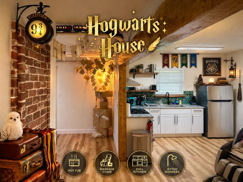 Hogwarts house: hot tub, massage, kitchen, sleep6 - Image 1