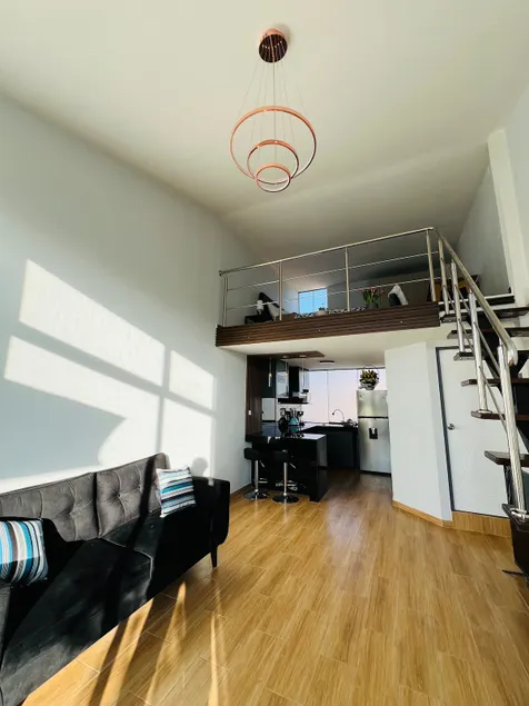 Modern mezzanine with terrace and grill - Image 1