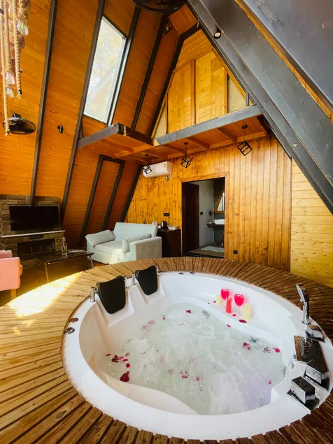 A-Frame Jacuzzi Villa | Kasauli | Koro Treehouse - Image 1