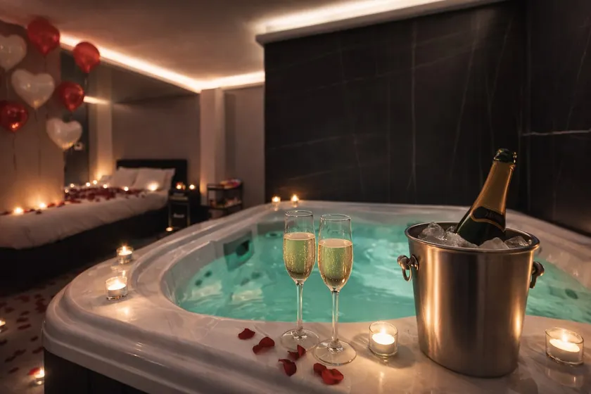 Black suite - Jacuzzi, Terrace, Disneyland - Image 1