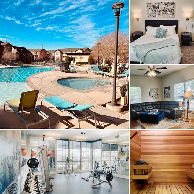Poolside Oasis-Amazing Pool, Gym, Hot Tub+more - Image 1