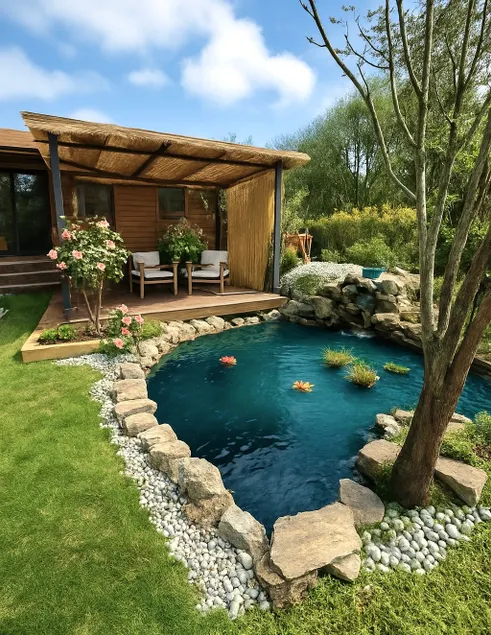 Magical nature cabin with Nordic bath - Image 1