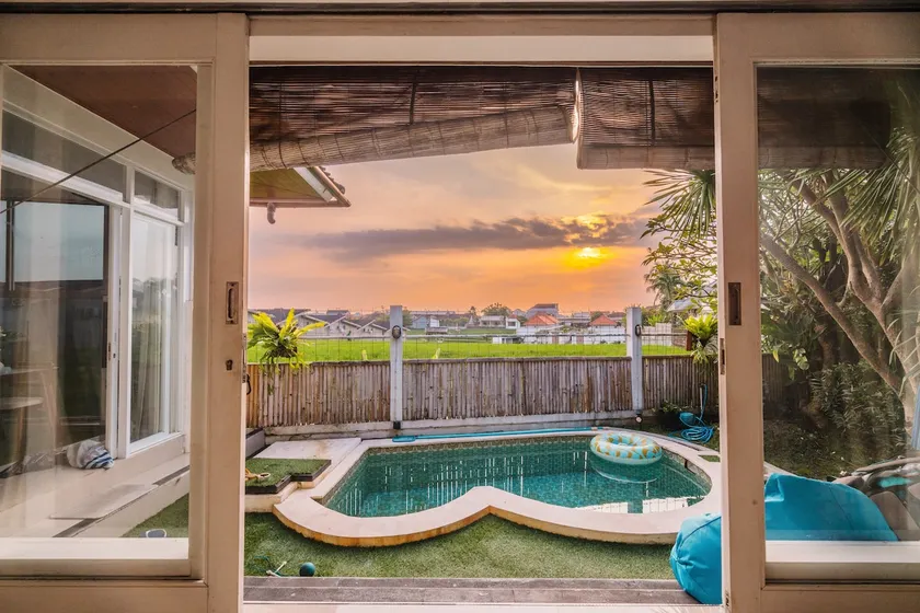 Private Pool, 1 Br Villa with Rice Views , Canggu - Image 1