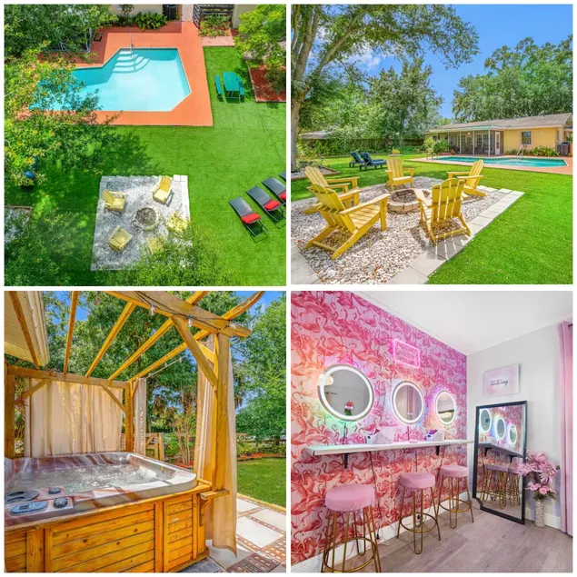 2 Homes, Events, Heated Pool 15 min 2Clw Beach - Image 1