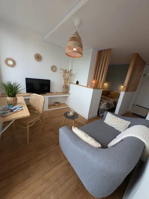 Cozy studio in the city center with stunning views of the Pyrenees - Image 1