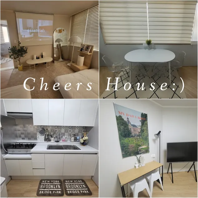 [Cheers House] Terminal, E-Mart Shinsegae 5 minutes/3 queen beds/friends, lovers, family, social gatherings, home parties, business trips, long stays - Image 1