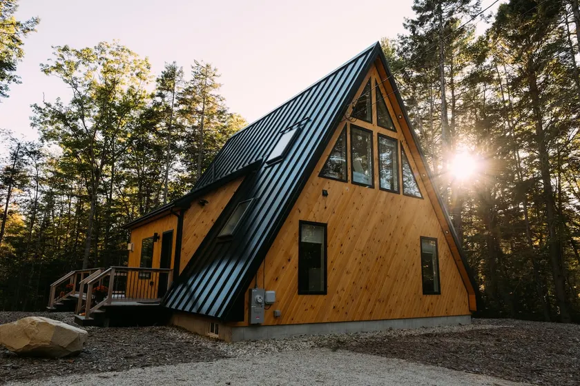 The Maine Frame | Modern A-Frame Cabin in Freeport - Image 1