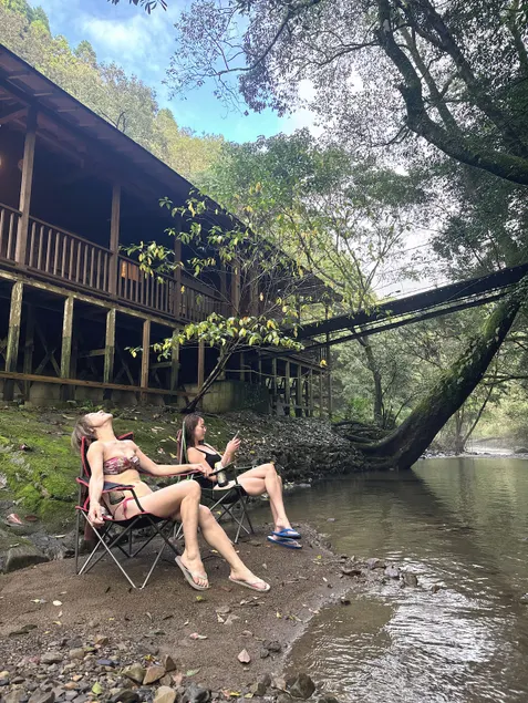 Miyazaki's secret place: private rental with a natural water bath and tent sauna - Image 1