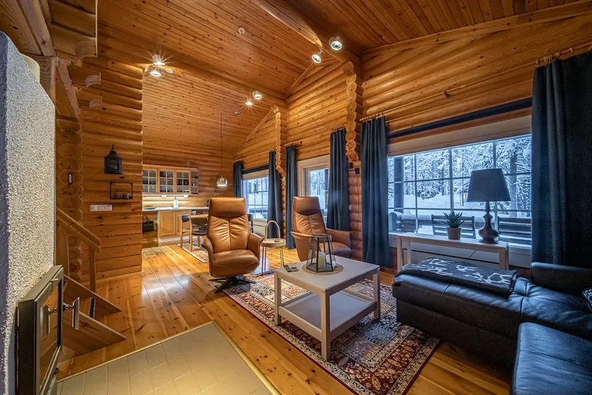 Charming log cabin with sauna for six in Levi - Image 1