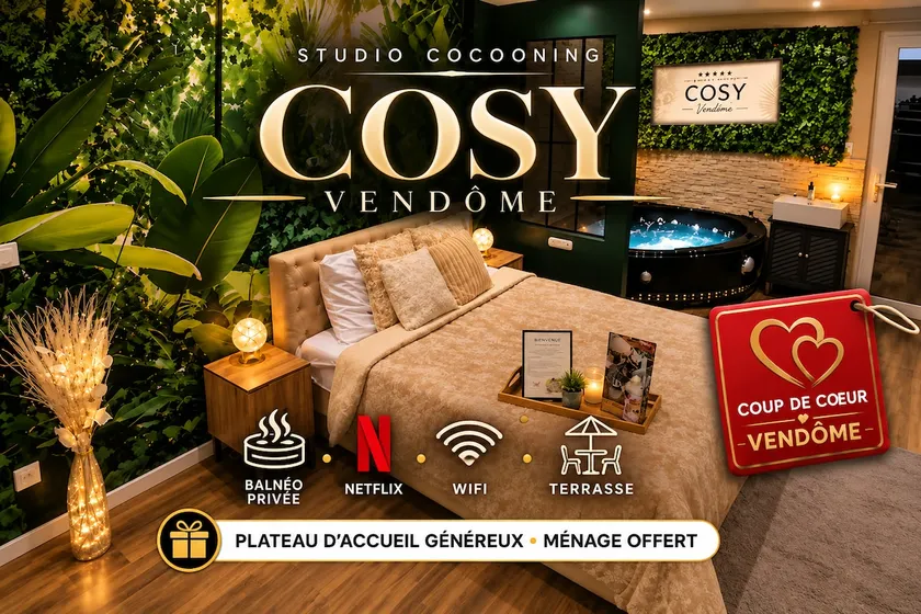 ”COSY Vendôme” - Cozy studio with spa - Image 1