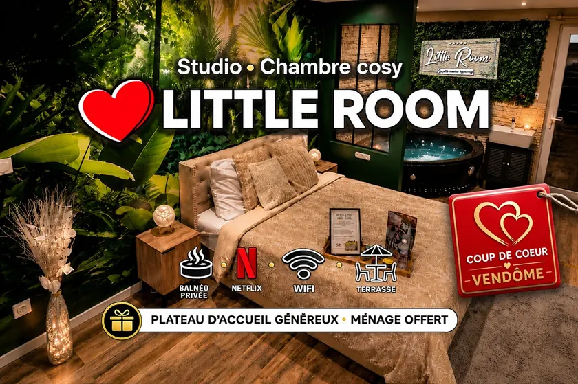 Cozy studio with spa – Little Room Vendôme - Image 1