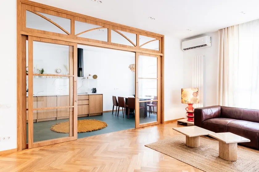 Modern Flat With Wood Accent, Tbilisi Gardens - Image 1