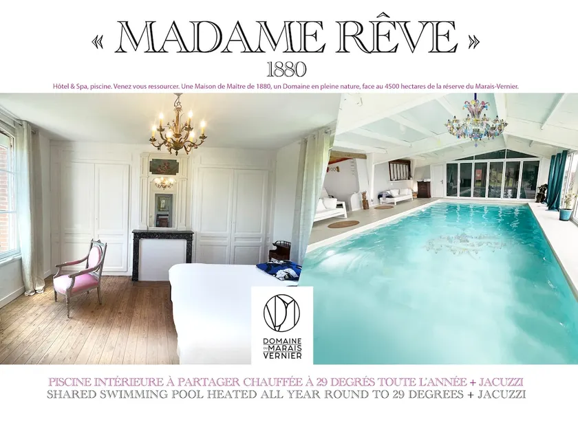 ”Madame Rêve” >POOL heated to 29 degrees>JACUZZI - Image 1