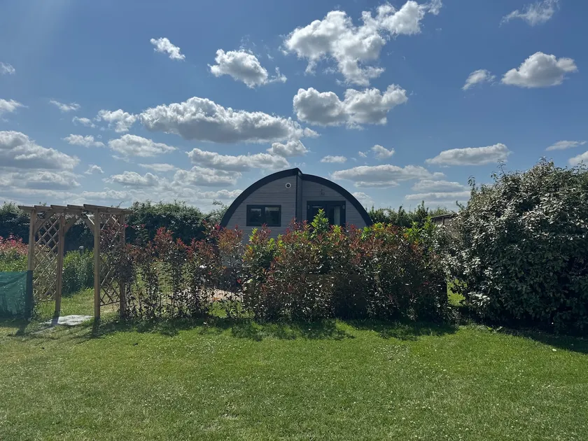 Windmill Glamping Pod with Hot Tub ”The Hideaway” - Image 1