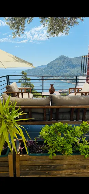 Roof terrace home Turunç. Sea and mountain views, 3+1 duplex - Image 1