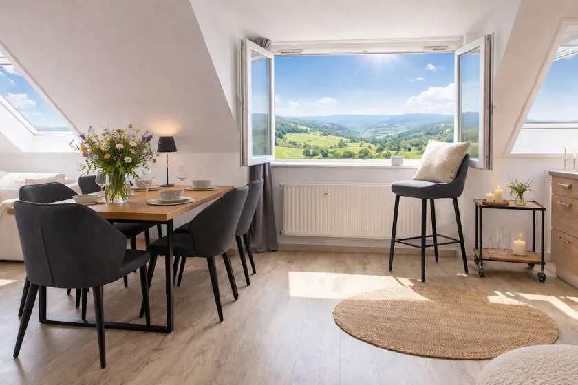 Panoramic apartment I parking space I elevator I Wi-Fi - Image 1