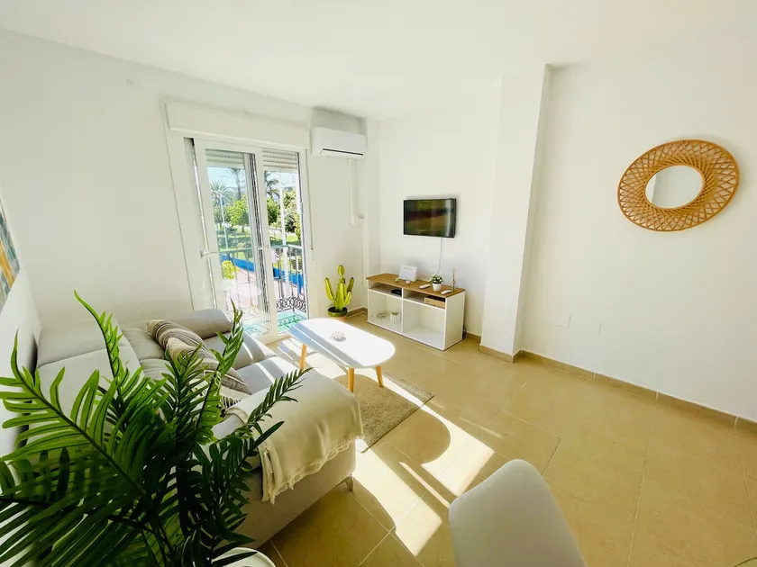 La Cala de Mijas, groundfloor 2 bed apartment steps away from the beach - Image 1