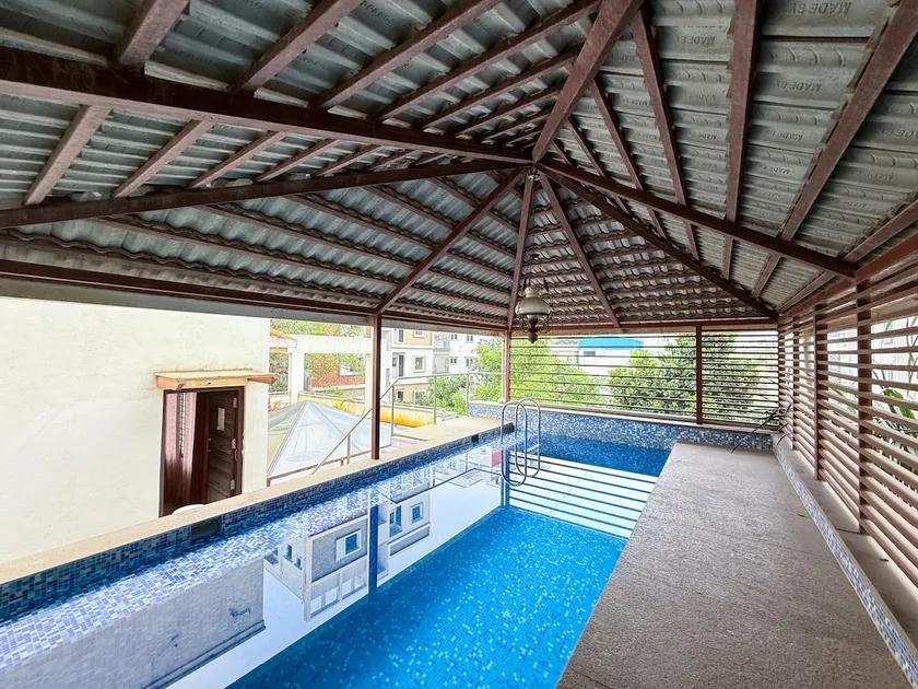 Lagoon Luxe 5BHK Luxury Terrace Pool Villa with Pool Table - Image 1
