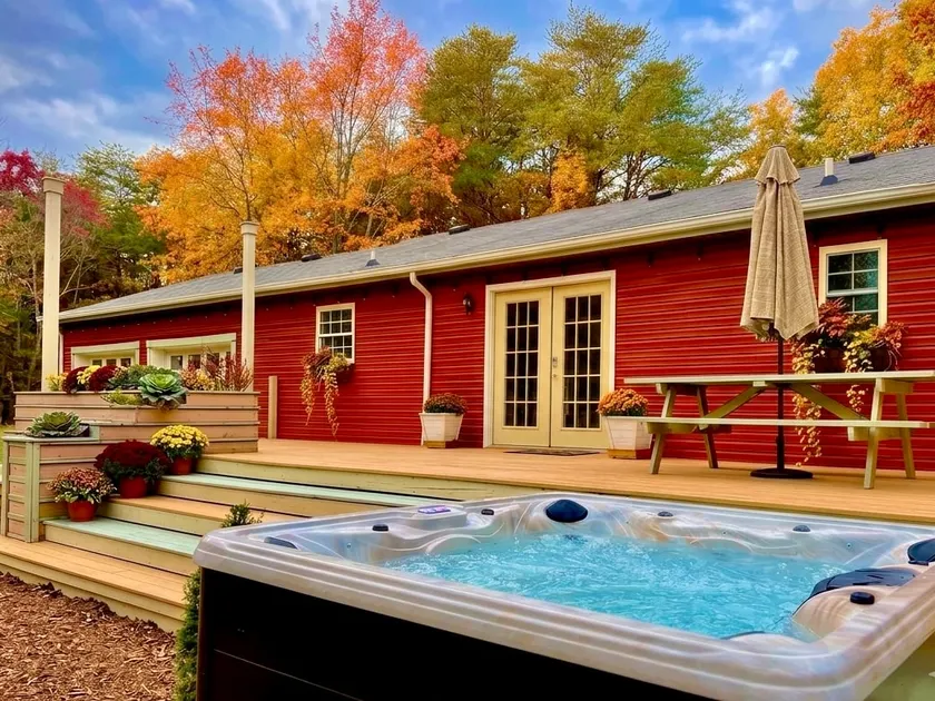 Private Forest Retreat + Hot Tub, 25m to Nashville - Image 1
