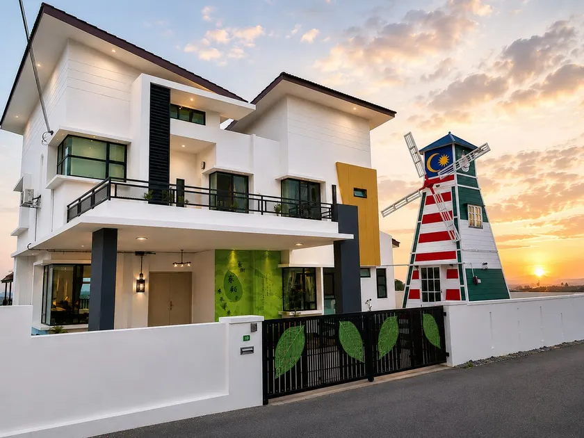 Arte Private PoolVilla 8R8B 24pax 10Parkin KtV BBq - Image 1