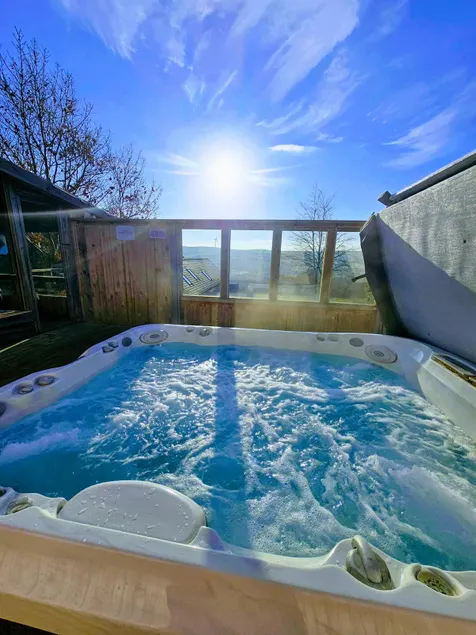 Luxury Welsh wooden cabin - Image 1