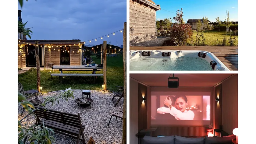 Cozy Wooden House with Private Cinema and Jacuzzi - Image 1