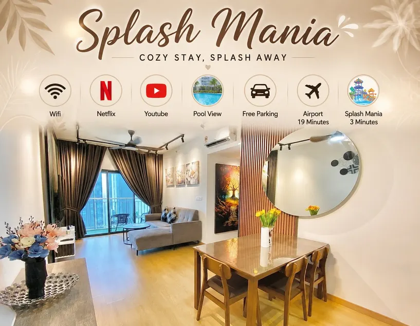 Kr Luxe Escape Splash Mania Pool View Wi-Fi 8 Guests - Image 1