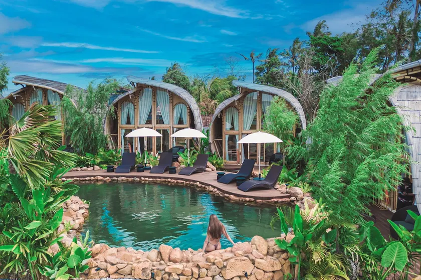New rice paddies view villa - Image 1
