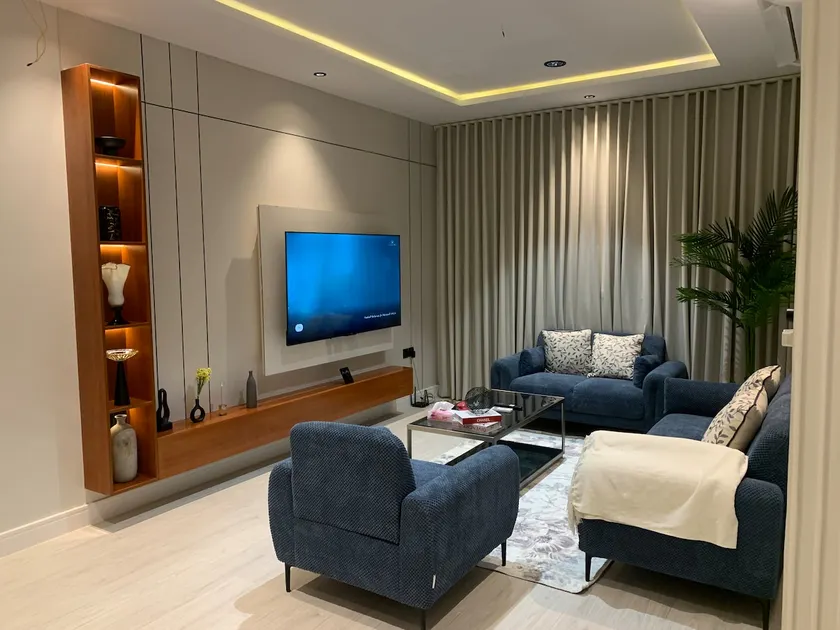 Luxurious hotel room and lounge with smart entry - Image 1