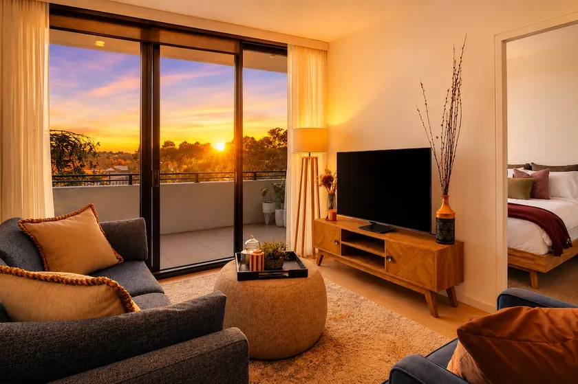 2BR Premium Apartment | Walk to Manuka + Parking - Image 1