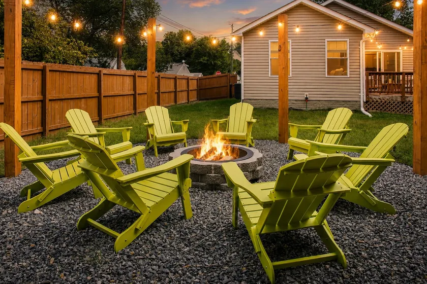 Beach Home | Huge Yard | FirePit | by A Haven Away - Image 1