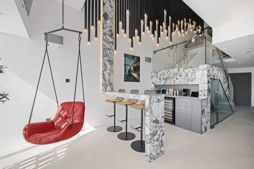 The Grayciousness Luxury Tech Home Dubai Marina Cayan Tower - Image 1