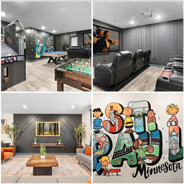 Sleeps14 GameRoom Sauna Hottub Murals HomeTheatre - Image 1